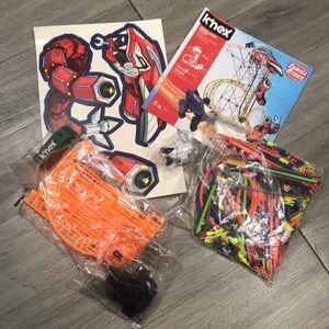 K'NEX New Open Box Thrill Rides Mecha Strike Roller Coaster Building Set